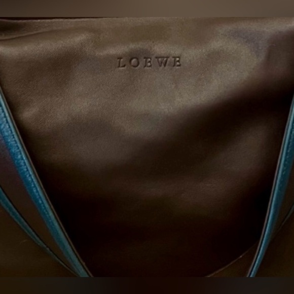 LOEWE - Lambskin leather, shoulder bag, adjustable strap, beautiful condition! - Picture 3 of 12